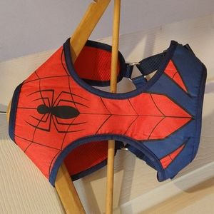 Spider man dog harness